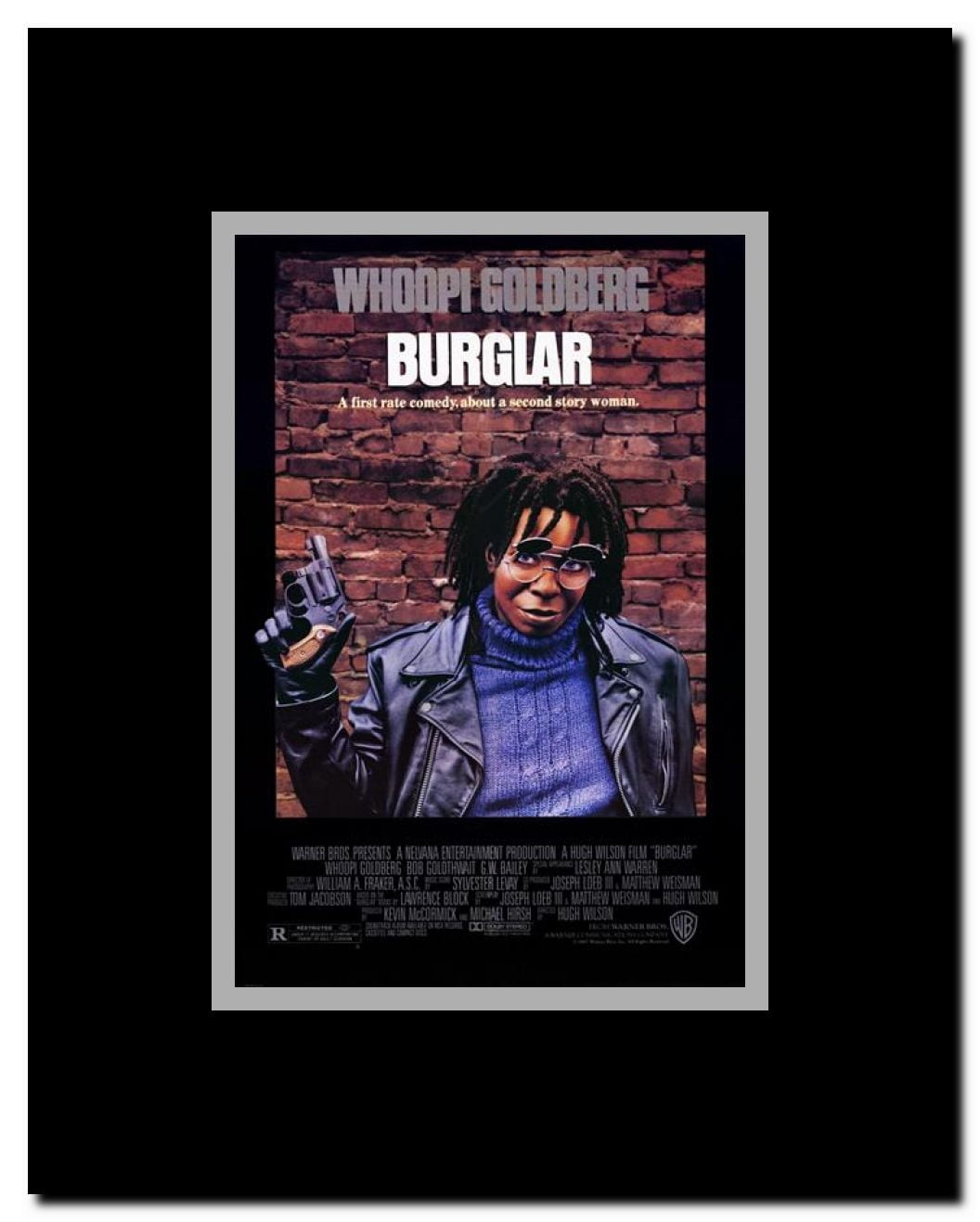 Burglar Framed Movie Poster