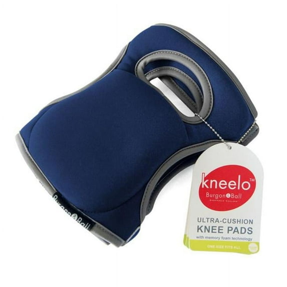 Burgon & Ball Kneelo 7.8 x 7.8 in. EVA Foam Garden Knee Pads Navy Breathable One Size Fits Most