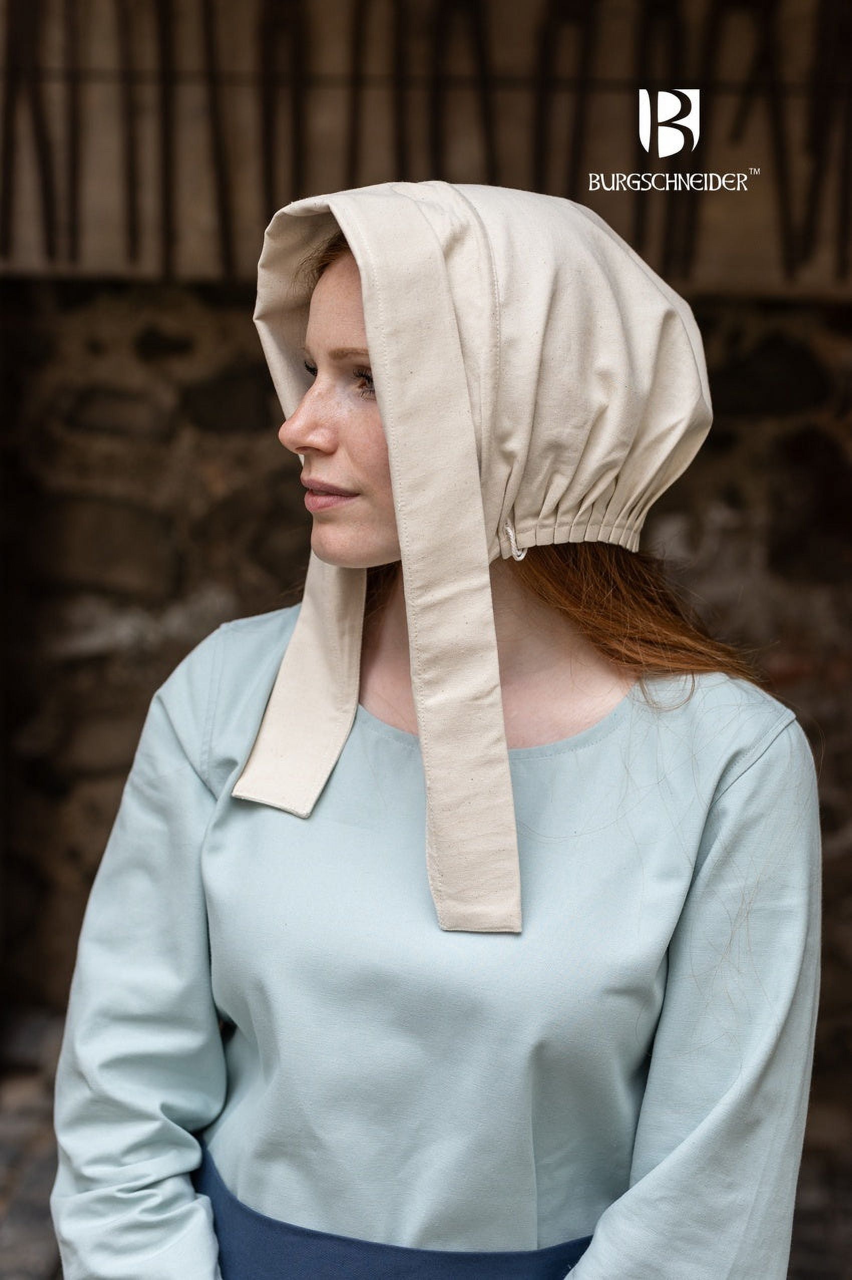 Burgschneider - Bonnet Dagmar Natural (size: Standard )