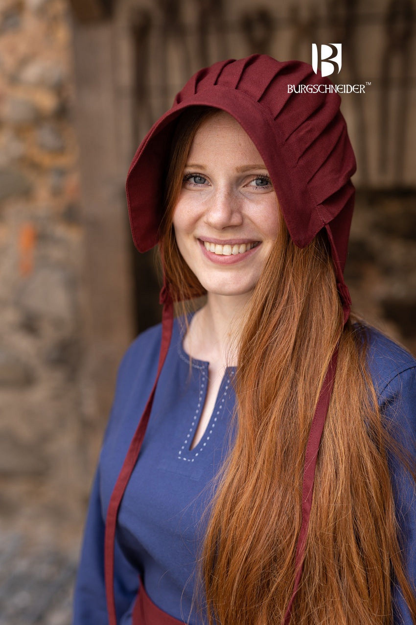 Burgschneider - Bonnet Emma Bordeaux (size: Standard )
