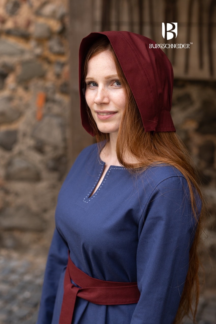 Burgschneider - Bonnet Helga Bordeaux (size: Standard )