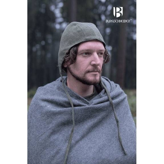 Burgschneider - Bundling Hood Wolfram Olive Green (size: L )