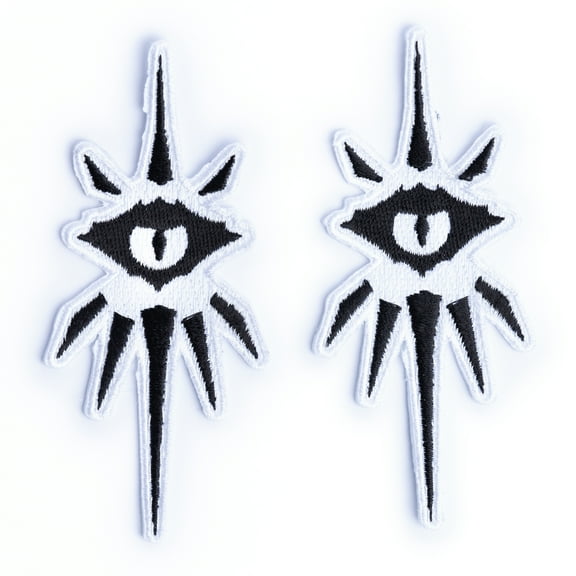 Burgschneider - Dungeons & Dragons Class Symbol Patch Set Warlock (size: Standard )