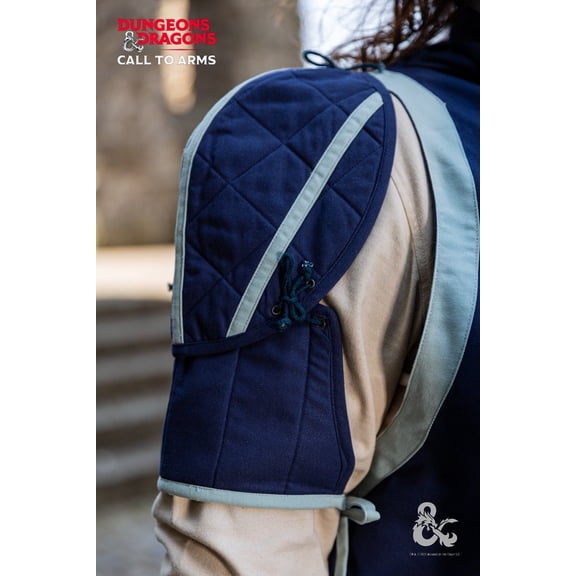 Burgschneider - Dungeons & Dragons Cleric Shoulders Blue/Ice Blue (size: Standard )