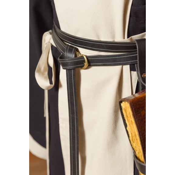 Burgschneider - Dungeons & Dragons Double Leather Belt Black (size: S/M )