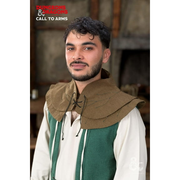 Burgschneider - Dungeons & Dragons Druid Pelerine Autumn Green (size: S/M )