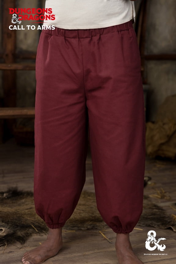 - Dungeons & Dragons Monk Trousers Bordeaux (size: XXXL )