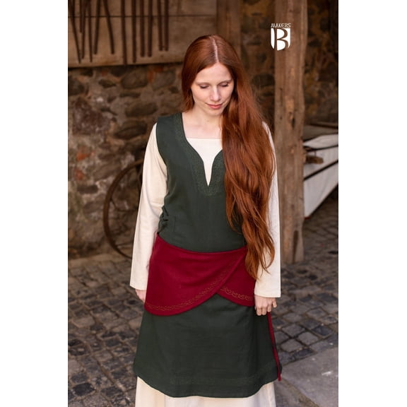 Burgschneider - Wool Wrap Belt Ketra Red (size: S )