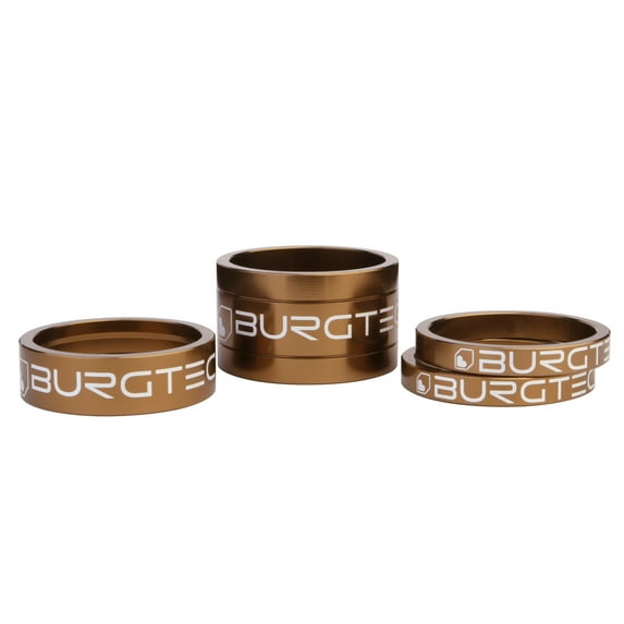 Burgtec Headset Spacer Kit, Kash Bronze, 4/Count