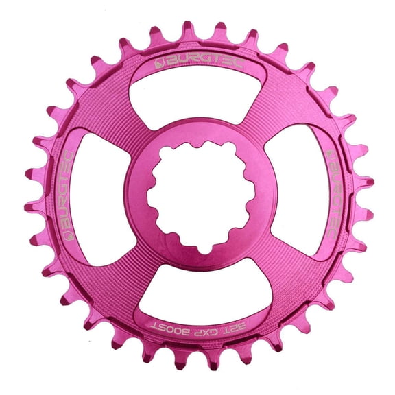 Burgtec GXP Boost 3mm Thick Thin Chainring, 30T, Purple Rain