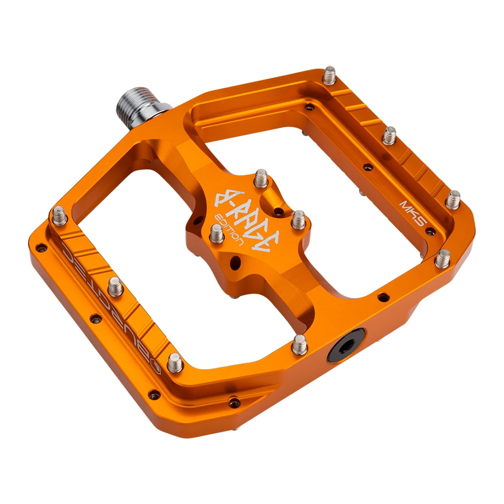 Burgtec Penthouse Flat MK5 B-Rage Edition Pedals, Orange - Walmart.com
