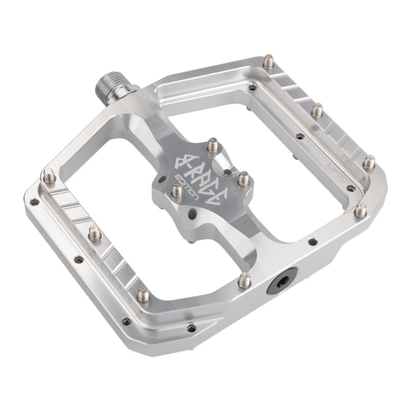 Burgtec Penthouse Flat MK5 B-Rage Edition Pedals, Silver