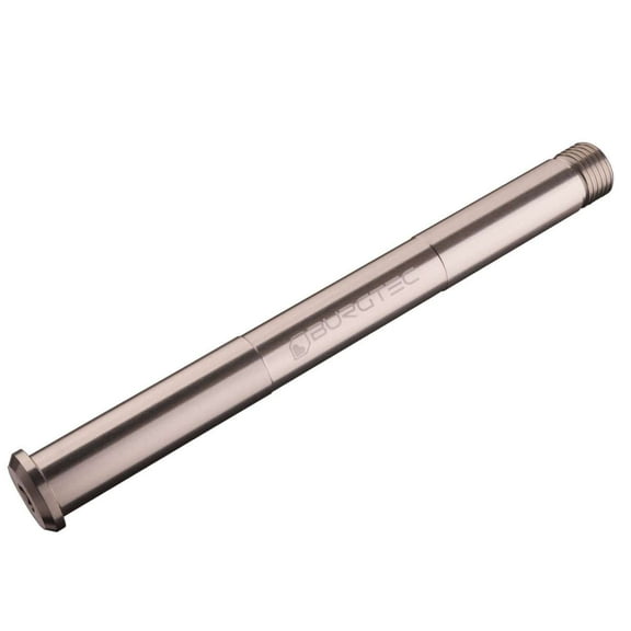 Burgtec RockShox Boost Bicycle Fork Axle - 15x110mm - Rhodium Silver - 9437