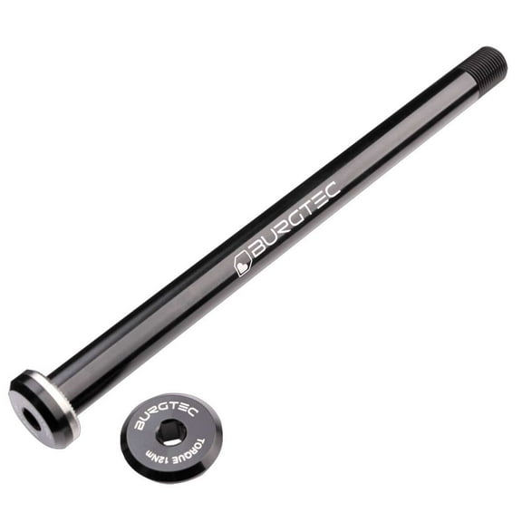 Burgtec Santa Cruz Rear Axle, 12x168.5mm, Burgtec Black