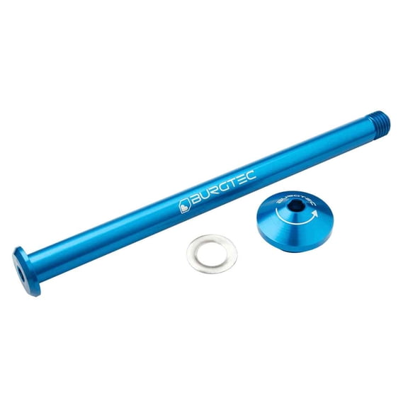 Burgtec Yeti Boost Rear Axle, 12x170mm - Deep Blue NLS