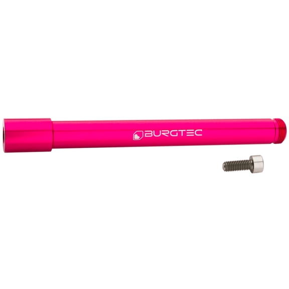 Burgtec hlins Boost Fork Axle, Toxic Barbie Pink