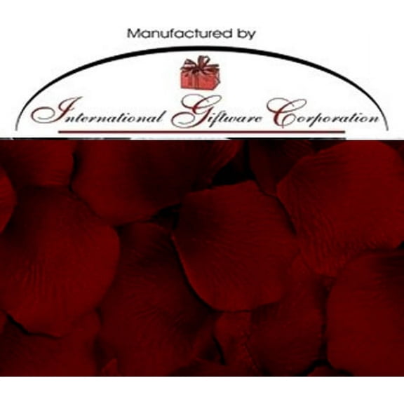 Burgundy - 100 Silk Rose Petals Wedding Favors - Solid Colors - Wedding Reception and Party Supplies