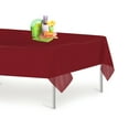 thumbnail image 1 of Burgundy 6 Pack Premium Disposable Plastic Tablecloth 54 Inch. x 108 Inch. Rectangle Table Cover By Grandipity, 1 of 7