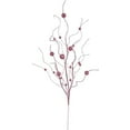 thumbnail image 1 of Burgundy Ball Glitter Spray - 37 in. - 6 Per Bag, 1 of 1
