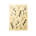 thumbnail image 1 of Denik Autumn Garden Embroidered Creative Journals with Satin Ribbon Bookmark, Multicolor, 5.75 in x 0.79 in, 144 Pages, 1 of 4