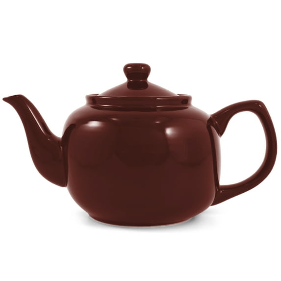 Burgundy Classic 2 Cup Ceramic Teapot