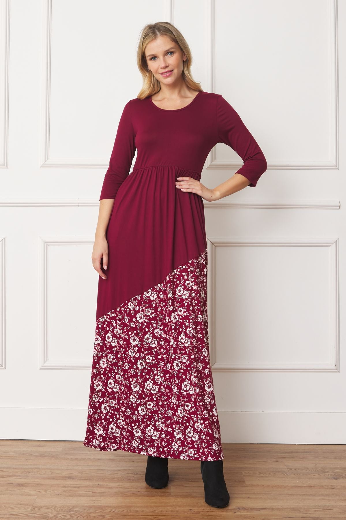 chinese dress ladies Petal and Pup Women's Kleo One Shoulder Maxi Dress main image 0