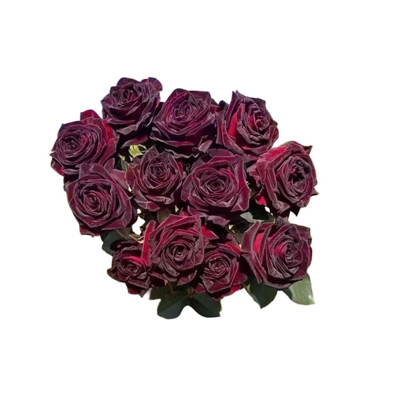 Burgundy Fake Rose Petals, Silk Flower Arrangements, Floral Party Decorations, Valentines Day Home Decorations, 12 Stem Bouquet