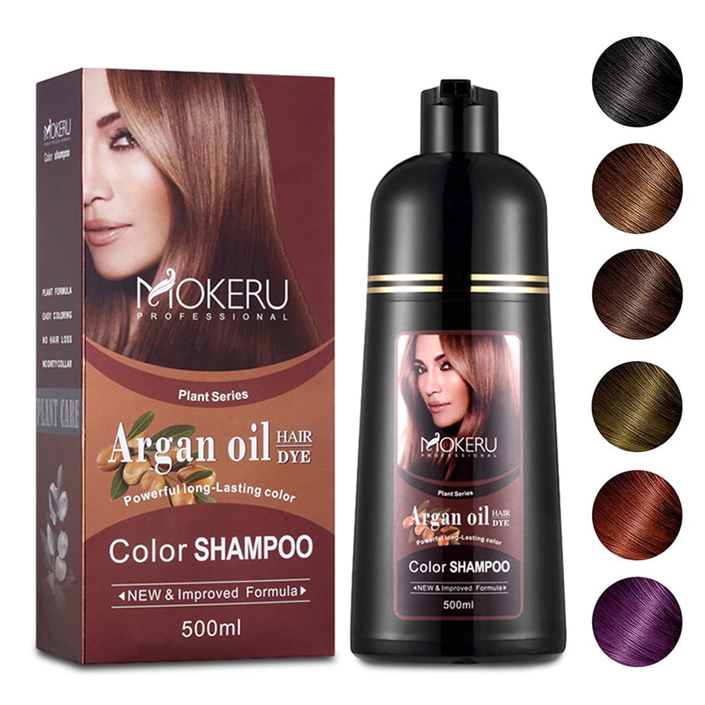 Burgundy Hair Dye Shampoo Hair Color Shampoo for White Hair,Hair Clean