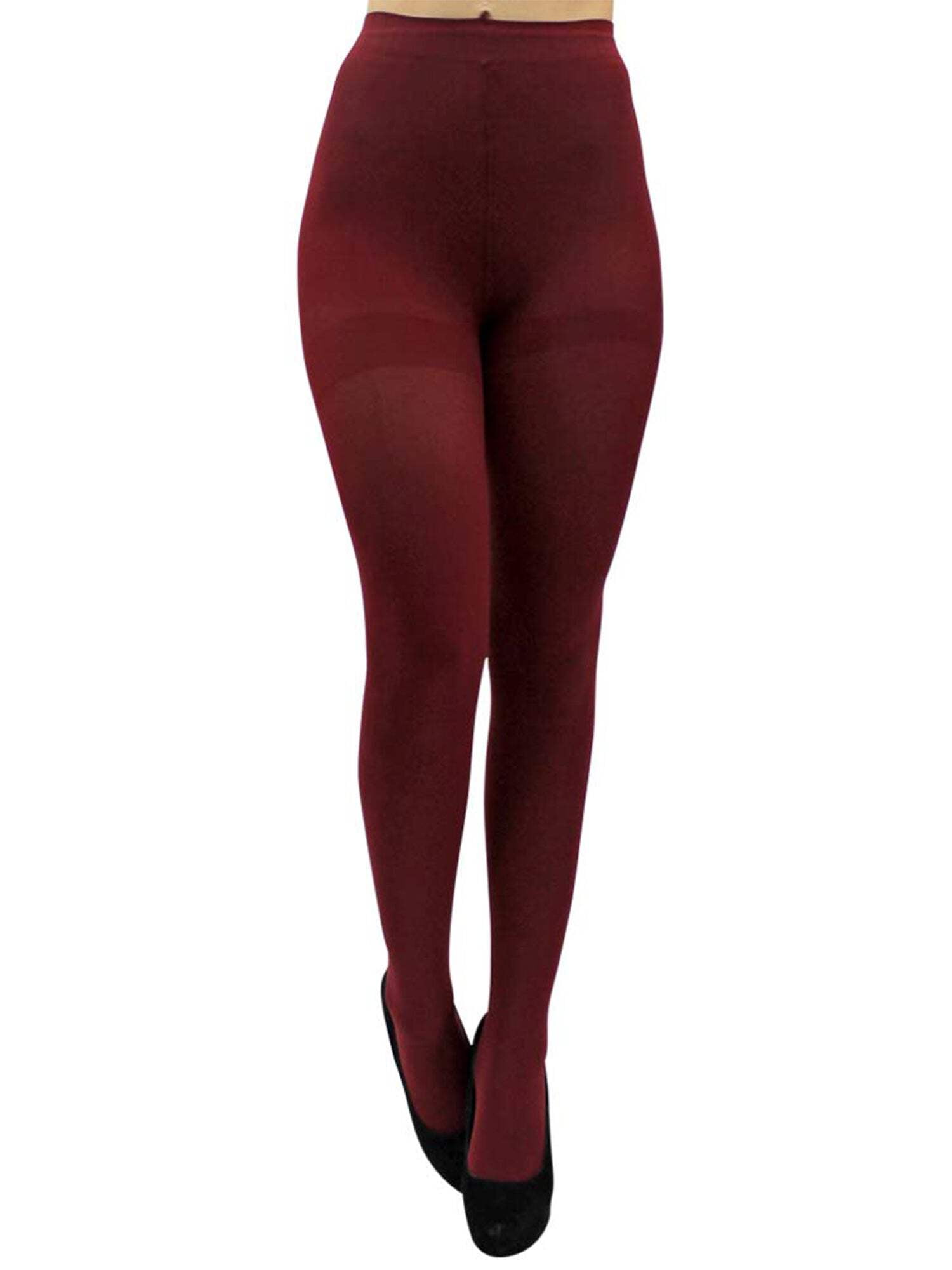 Plus size maroon tights best sale