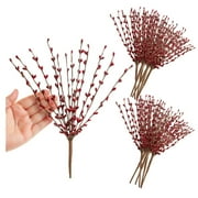 12pc Burgundy Pip Berry Sprays - for Fall Floral Work - Factory Direct Craft
