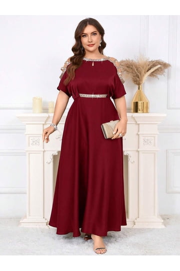 plus size dresses at walmart Maxi in Plus Size Dresses Polyester fiber Ashley Stewart Plus Size Dresses