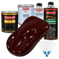 thumbnail image 1 of Burgundy Premium Quart URETHANE BASECOAT CLEARCOAT Car Auto Body Paint Kit, 1 of 6