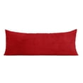 thumbnail image 1 of Sweet Jojo Designs Corduroy Burgundy Red Body Pillow Cover Case 54x20 (Pillow Not Included), 1 of 6
