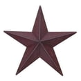 thumbnail image 1 of Burgundy Red Metal Barn Star 48" inch Farmhouse Home Wall Decor, 1 of 1