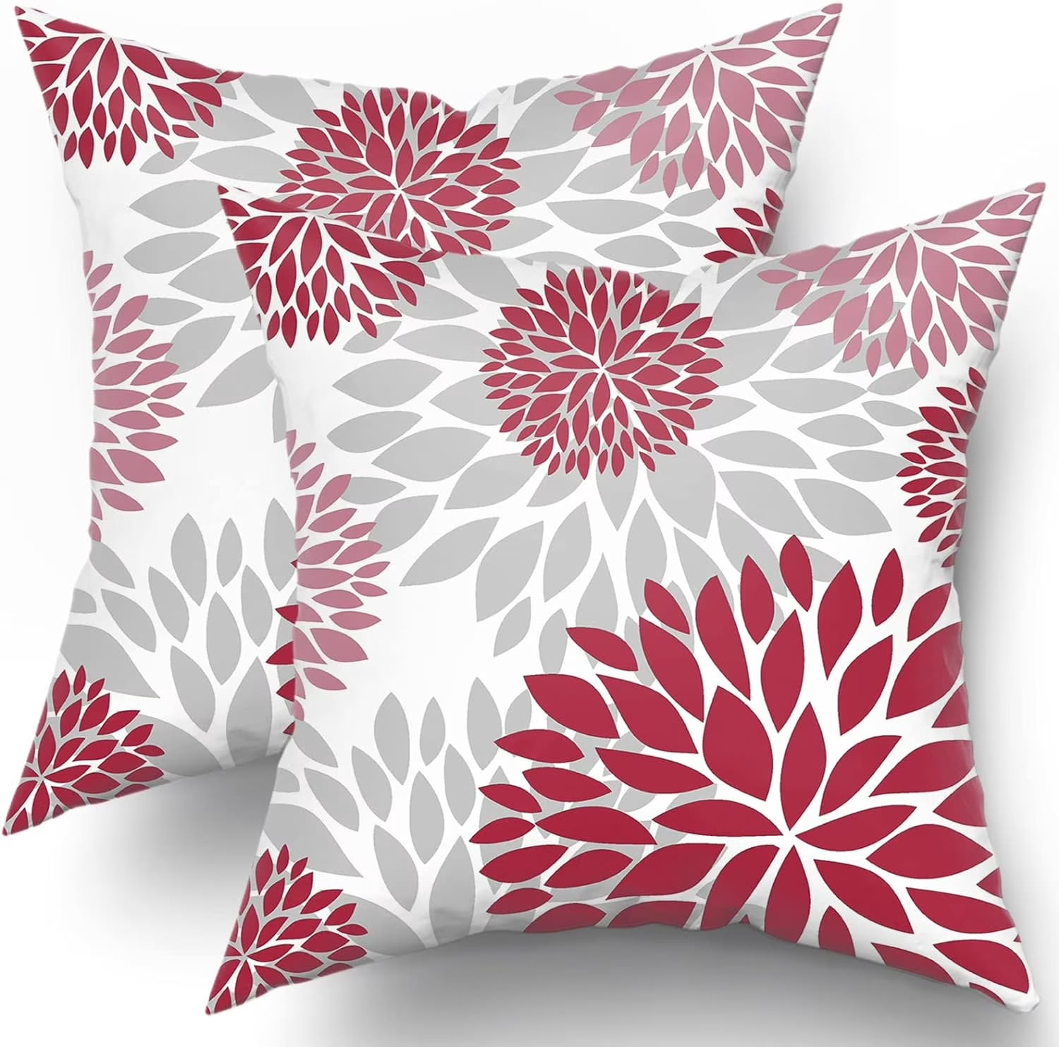 burgundy-red-throw-pillows-covers-24x24-set-of-2-wine-red-dahlia