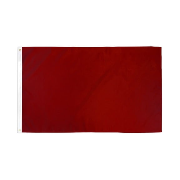 Burgundy Solid Color Flag 2x3ft Poly