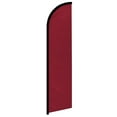 thumbnail image 1 of Burgundy Solid Color Windless Banner Flag, 1 of 6