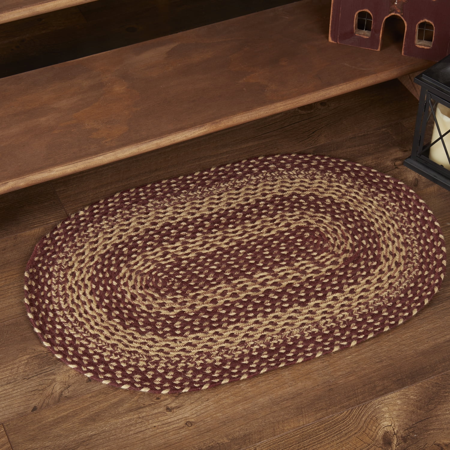 VHC Brands - Rectangle Braided Rug - Cider Mill - 20 x 30