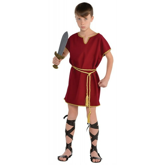 AMSCAN - Burgundy Tunic Costume (Child Standard)