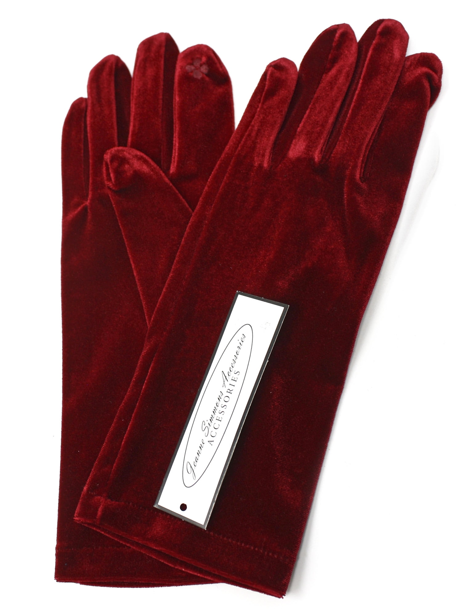 White Velvet Gloves main image 0