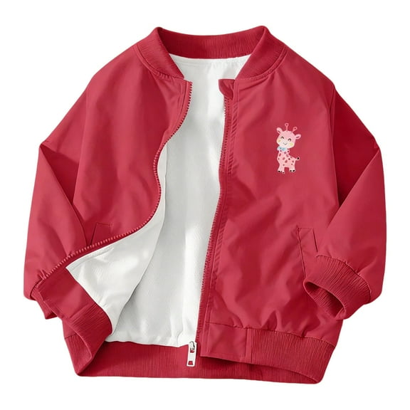 Burgundy Wine Boy Girl Hooded Cardigan Workout Gym Christmas Brunch Jogger Coat for Kids Girl Boy Fall Winter Long Sleeve Baseball Deer Graphic Jacket Outerwear Child 2025 1 Year