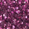 thumbnail image 1 of Burgundy Wine Red Sequins 4mm Matte Metallic Duo Reversible Made in USA, 1 of 2