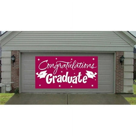 Burgundy "congratulations Graduate" Giga