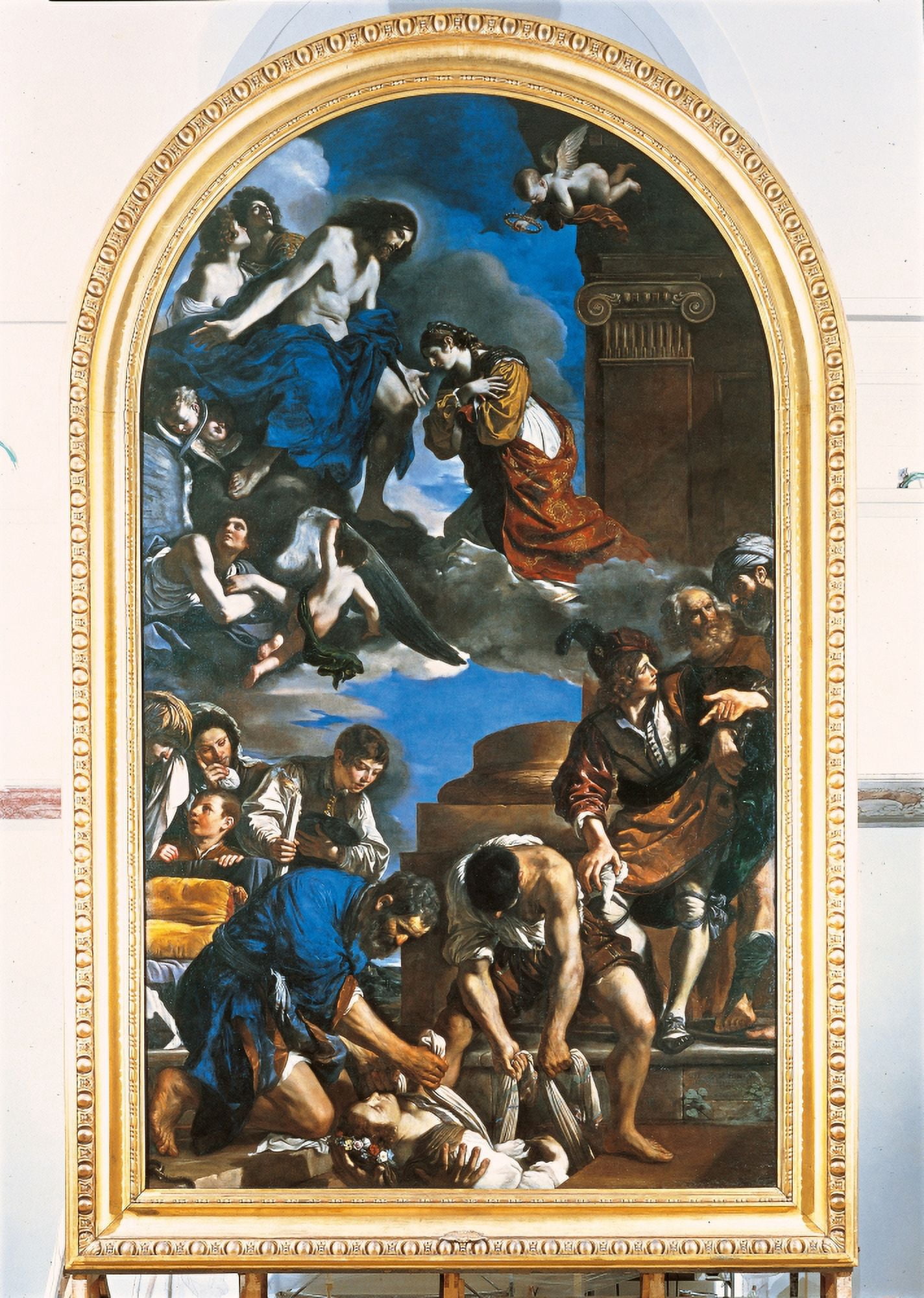 Burial And Glory Of St Petronilla Canvas Art -  (24 x 36)