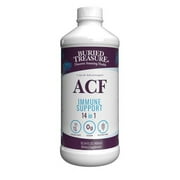 Buried Treasure ACF 14 in 1 Liquid Immune Support with Vitamin C, Zinc, Elderberry & Echinacea - PillFree Short Term Wellness Formula Vegan, Non-GMO, 16 fl oz