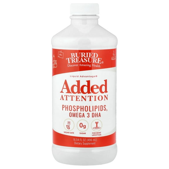 Buried Treasure Added Attention for Children Liquid, 16 Fl Oz