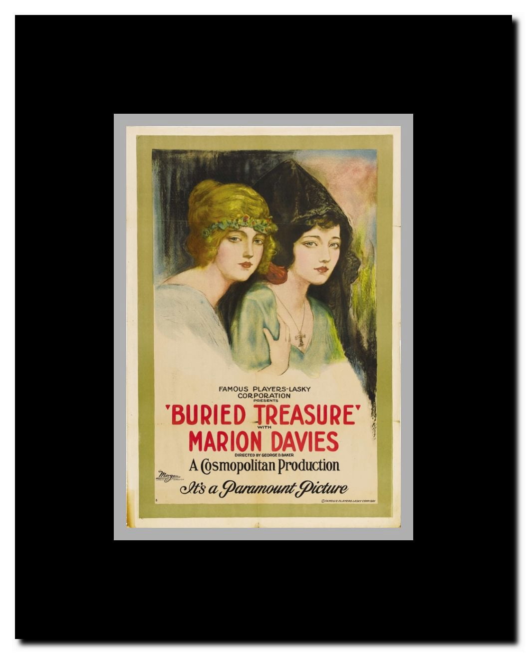 Buried Treasure Framed Movie Poster