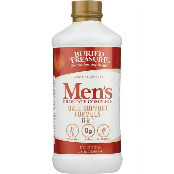 Buried Treasure Men's Prostate Complete Liquid, 16 Fl Oz
