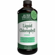 Buried Treasure Liquid Chlorophyll Mint   100 mg Chlorophyllin per Serving   Vegan Detox Support, Internal Deodorant, Digestive & Immune Health Supplement   16 fl oz