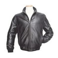 thumbnail image 1 of Burk'S Bay 1920-5XXL 2XLarge Urban Lambskin Jacket in Black, 1 of 1